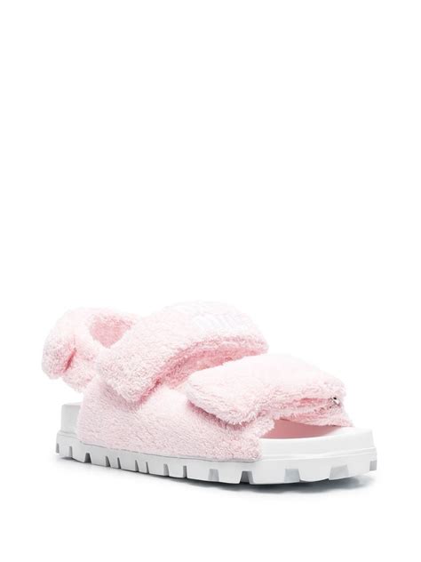 miu miu fur sandals|farfetch miu mia sandals.